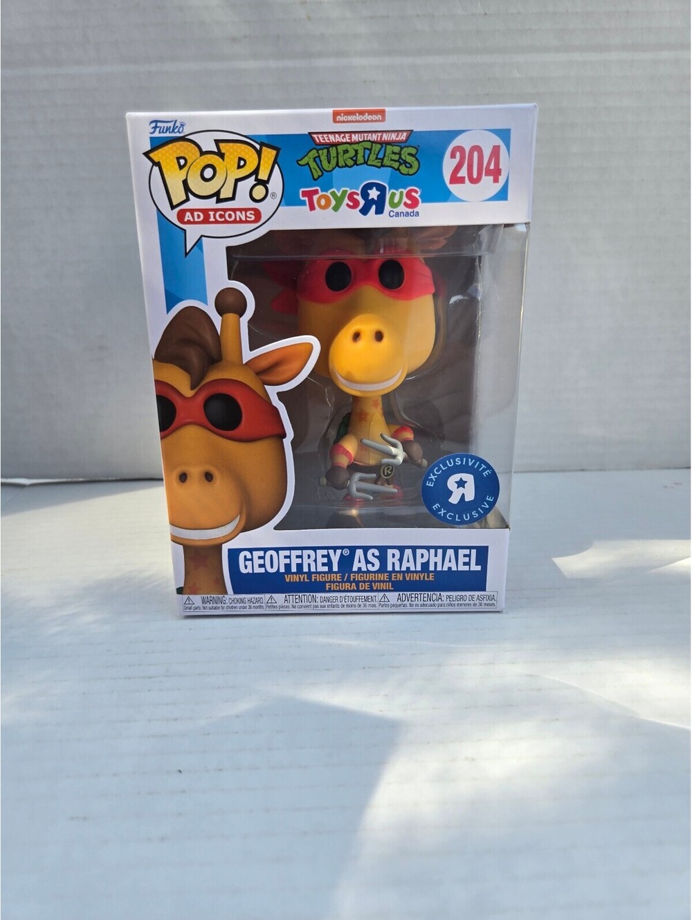 Funko Pop! Geoffrey as Raphael Teenage Mutant Ninja Turtles Collectible